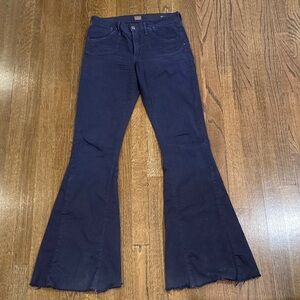 Citizens Of Humanity Dark Blue Flare Jeans